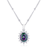 Petite Royal Oval Pendant