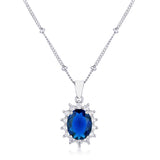 Petite Royal Oval Pendant