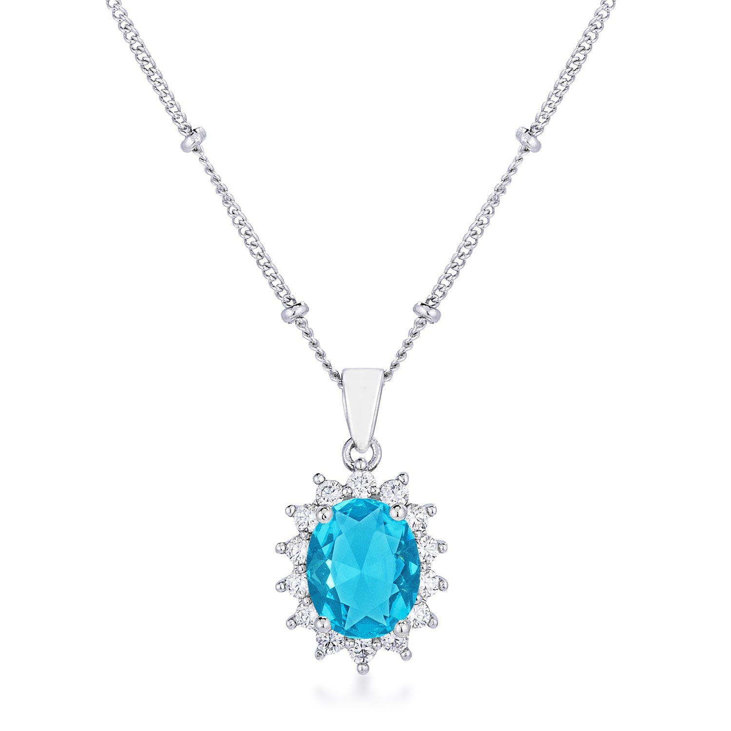Petite Royal Oval Pendant
