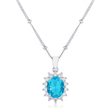 Petite Royal Oval Pendant
