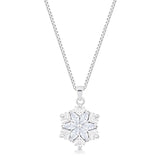 Brilliant Marquise Snowflake Pendant