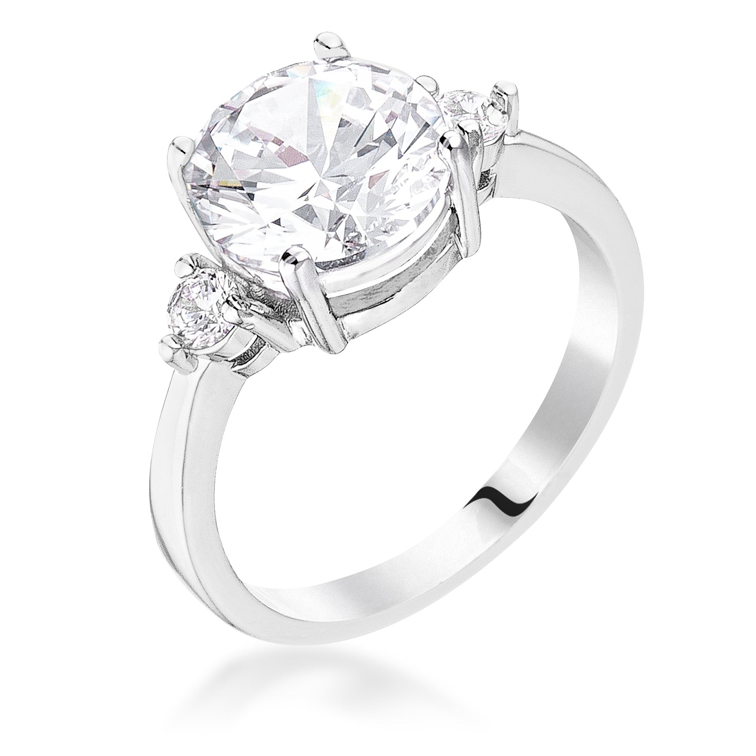 Three Stone Engagement Ring