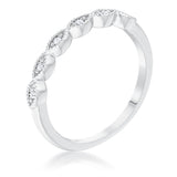 Sextus Marquise Delicate Stackable Ring