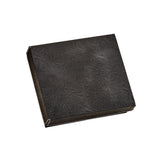 Black Leatherette Flask & Stainless Steel Shot Glass Set by Creative Gifts