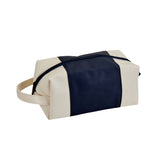 Leatherette/Canvas Navy Travel Kit by Creative Gifts