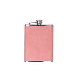 Leatherette Flask, Pink 8 Oz by Creative Gifts