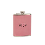 Leatherette Flask, Pink 8 Oz by Creative Gifts
