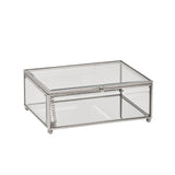 Claro Hinged Glass Box, 5.5" by Creative Gifts