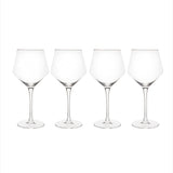 Set of 4 Red Wine Glasses - 23 Oz by Creative Gifts