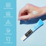 Glow & Renew Skincare Trio: Reusable Makeup Remover Cloths, Deep Cleansing Skin Cream with Eucalyptus Oil & Hydrating Facial Serum