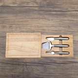 Rectangular Cheeseboard with Concealed Tools by Creative Gifts