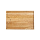 Rubberwood Cutting Board with Well - 18