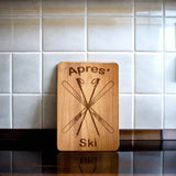 Apres Ski Wood Board - 10" x 15 by Creative Gifts