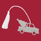 Truck w/Tree Ornament w/White Tassel by Creative Gifts