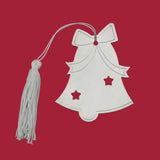Bell Ornament W/white Tassel, Np by Creative Gifts