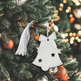 Bell Ornament W/white Tassel, Np by Creative Gifts