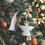 Angel Ornament with White Tassel by Creative Gifts
