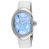 Locman Women's Nuovo Blue Dial Watch - 020MOPSKD/WH by Balec Group