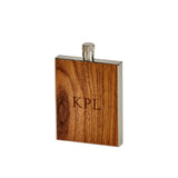 Wood Grain Flask - 3 Oz by Creative Gifts