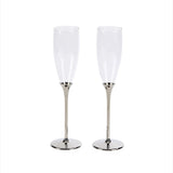 Boston Champagne Toasting Flutes Set by Creative Gifts