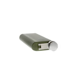 6 oz Stainless Steel Green Pocket Flask by Creative Gifts