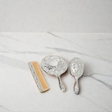 Ornate Vanity Set with Comb, Brush & Mirror by Creative Gifts