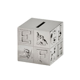 Large Block Bank With Polished Finish by Creative Gifts