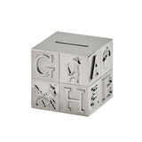 Large Block Bank With Polished Finish by Creative Gifts