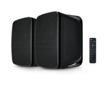 SoundPro Dual Bluetooth Weatherproof Indoor & Outdoor Wall-Mount Loudspeakers