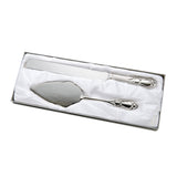 Knife & Server Set With Fiddle Shaped Handles by Creative Gifts