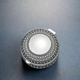Silverplated Round Antique-Style Box with Beaded Detail, 3" by Creative Gifts