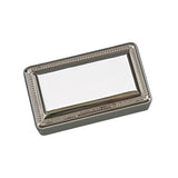 Rectangular Box with Beaded Border, 5" by Creative Gifts