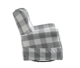 Patli - Glider Chair With Swivel - Gray / White by Couch.com