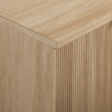 Modern Fluted Door Minimalist Storage Sideboard by Couch.com
