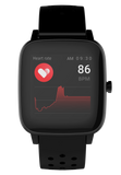 Supersonic Smartwatch with Dynamic Heart Rate, Temperature, Blood Oxygen, and Blood Pressure Monitor