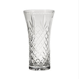 Crystal Flared Vase With Medallion Ii Pattern, 9.5" X 5" by Creative Gifts