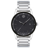 Movado Men's Museum Sport Black Dial Watch - 607557 by Balec Group