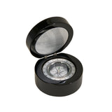 Black Round Wood Box with Compass by Creative Gifts