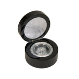 Black Round Wood Box with Compass by Creative Gifts