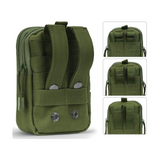 JupiterGear Tactical MOLLE Military Pouch Waist Bag for Hiking, Running and Outdoor Activities