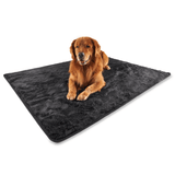 PupProtector™ Short Fur Waterproof Throw Blanket - Midnight Black