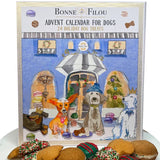 Dog Treats Advent Calendar - 24 Holiday Treats for Dogs by Bonne et Filou