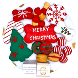 Christmas Themed Dog Treats Gift Box by Bonne et Filou