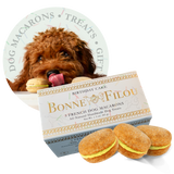 Dog Macarons (Box of 3) by Bonne et Filou