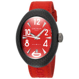 Locman Women's Nuovo Carbonio Red Dial Watch - 103RDCRBQ by Balec Group