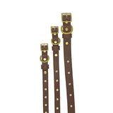 Plain Leather Dog Collar by Bonne et Filou