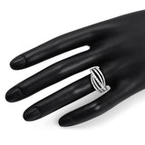 0.99 Carat Genuine White Diamond 14K White Gold Ring (G-H Color, SI1-SI2 Clarity)