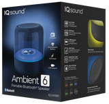 Supersonic Ambient 6" Portable Bluetooth Speaker with FM Radio & 4 Hrs Playtime (IQ-2403BT)