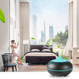 Essential Oil Humidifier in Six Natural Design With Remote + Bonus Three Aroma Oils