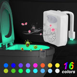 CLEAN BOWL UV Sanitizing Light For Germ Free Toilets With LED Motion Light by VistaShops
